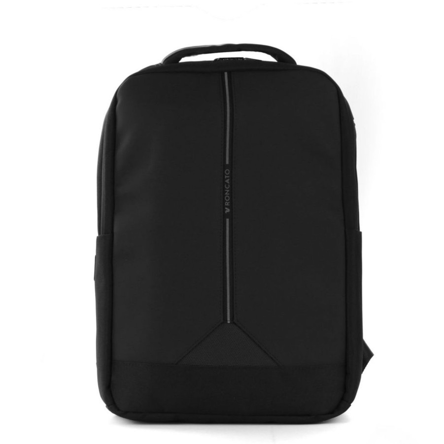 Borse Ufficio Roncato | Zaino Sottile Porta Pc 14" Roncato Clayton 2272 Nero