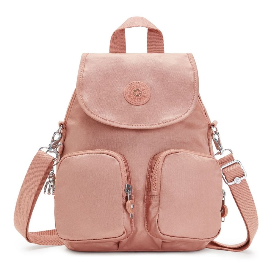 Borse Donna Kipling | Zaino E Tracolla Kipling Firefly Up Warm Rose