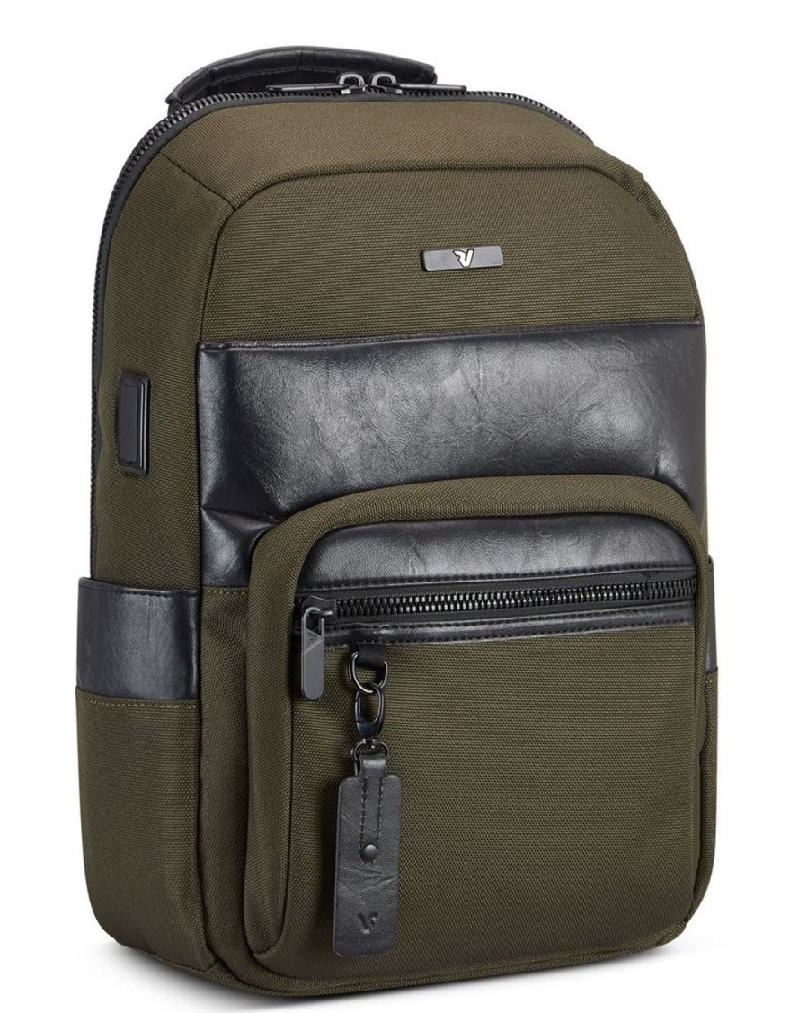 Borse Ufficio Roncato | Zaino Porta Pc 14" Roncato Nevada 2261 Verde