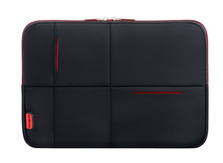 Borse Ufficio Samsonite | Custodia Computer 14,1" Samsonite Airglow Sleeves Nero/Rosso