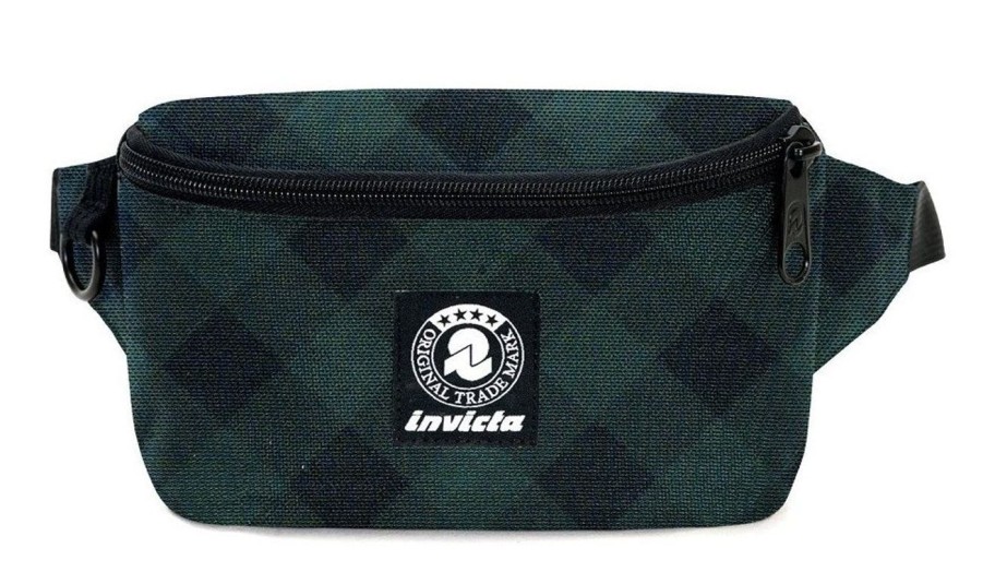 Zaini Invicta | Marsupio Invicta Luke Waist Bag Ft8 Pineneedle Plaid