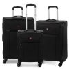 Valigie Roncato | Set 3 Trolley Espandibili Roncato Evolution Nero