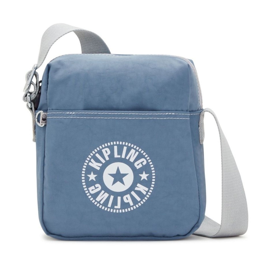 Borse Uomo Kipling | Borsa A Tracolla Kipling Chaz Brush Blue