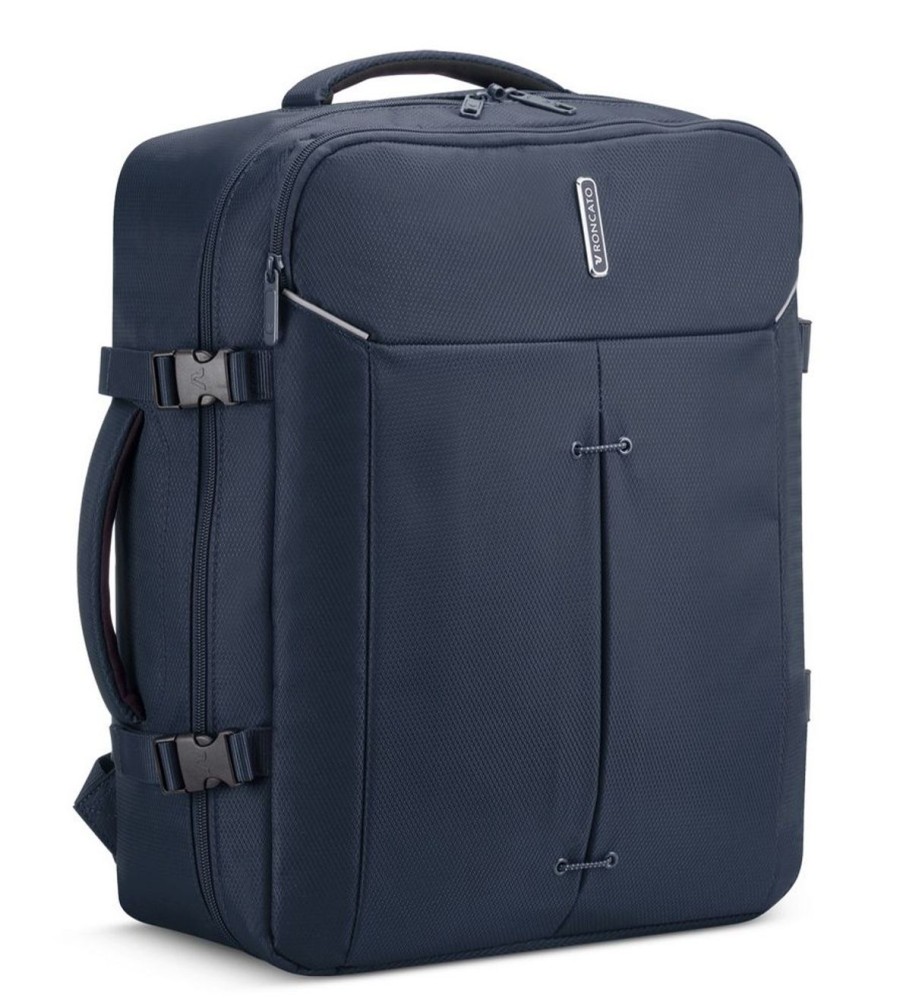 Valigie Roncato | Zaino Cabina Easyjet 45X36X18 Roncato Ironik 2.0 5326 Notte Blu