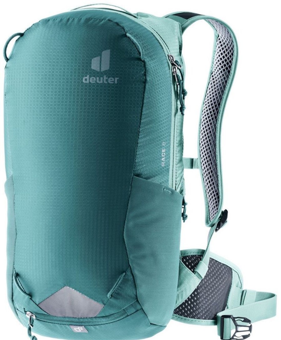 Zaini Deuter | Zaino Bici Deuter Race 8 Deepsea-Jade