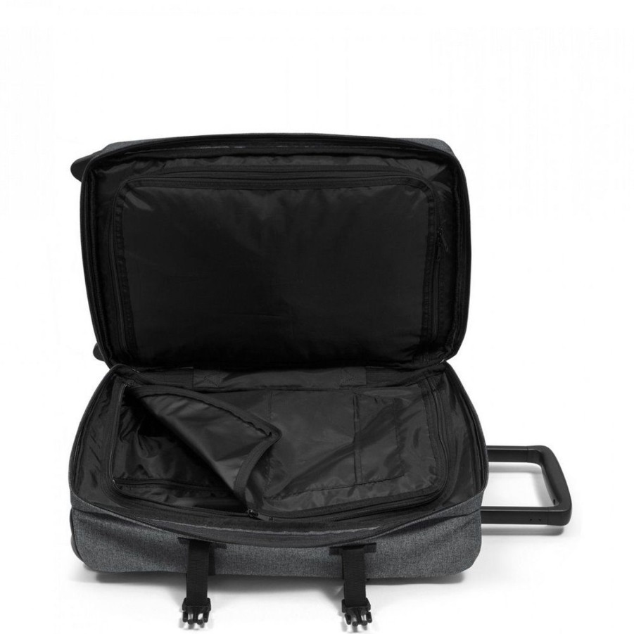 Zaini Eastpak | Zaino Trolley Eastpak Strapverz Black Denim