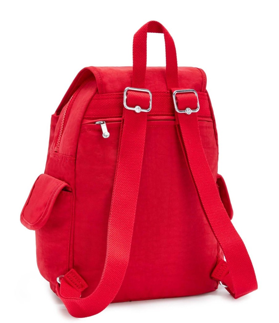 Borse Donna Kipling | Zaino Kipling City Pack S Red Rouge