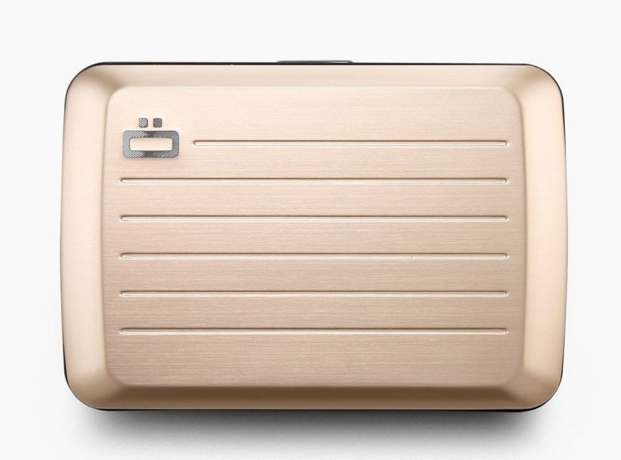 Pelletteria Ogon Design | Portafoglio In Alluminio Ogon Design Smart Case V2 Rose Gold