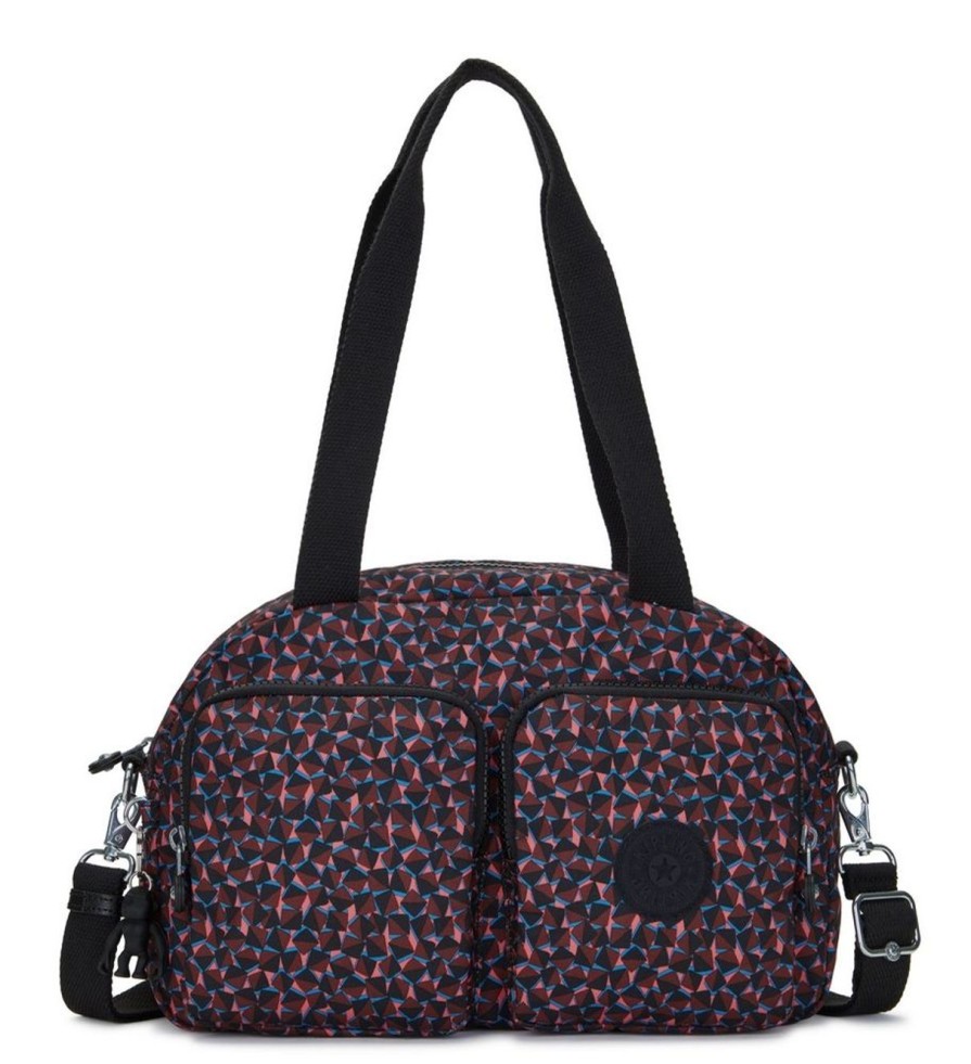 Borse Donna Kipling | Borsa A Mano E Tracolla Kipling Cool Defea Happy Squares