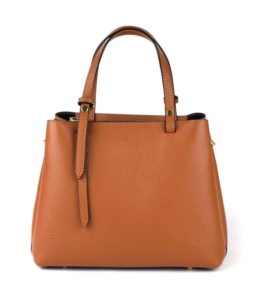 Borse Donna Pronto Moda | Borsa A Mano E Tracolla 20123 Cuoio