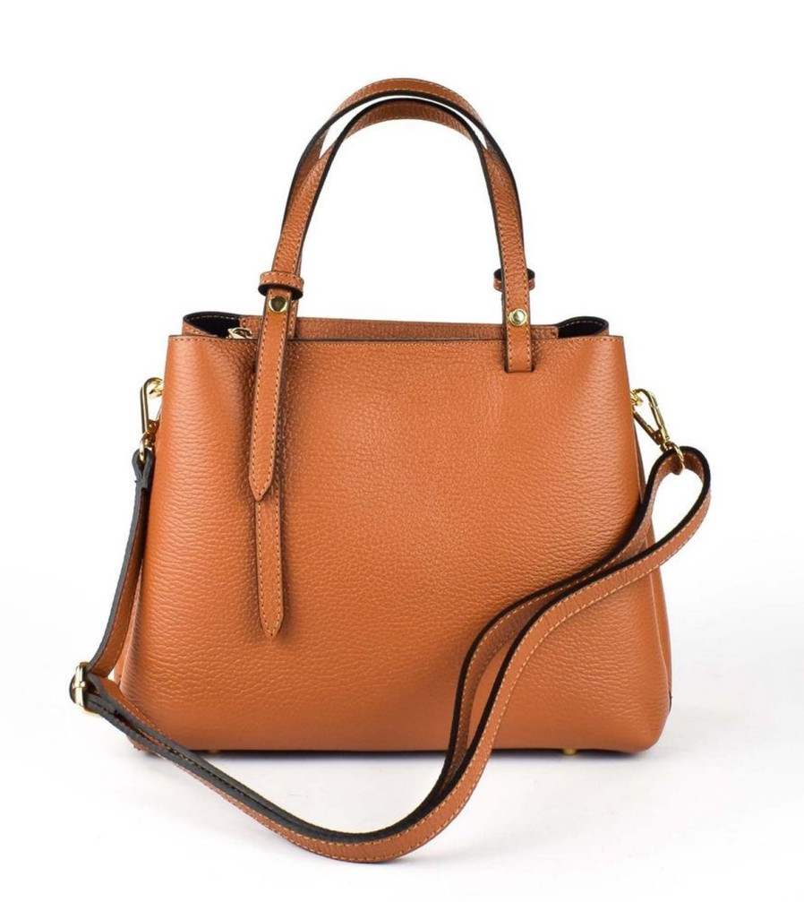 Borse Donna Pronto Moda | Borsa A Mano E Tracolla 20123 Cuoio