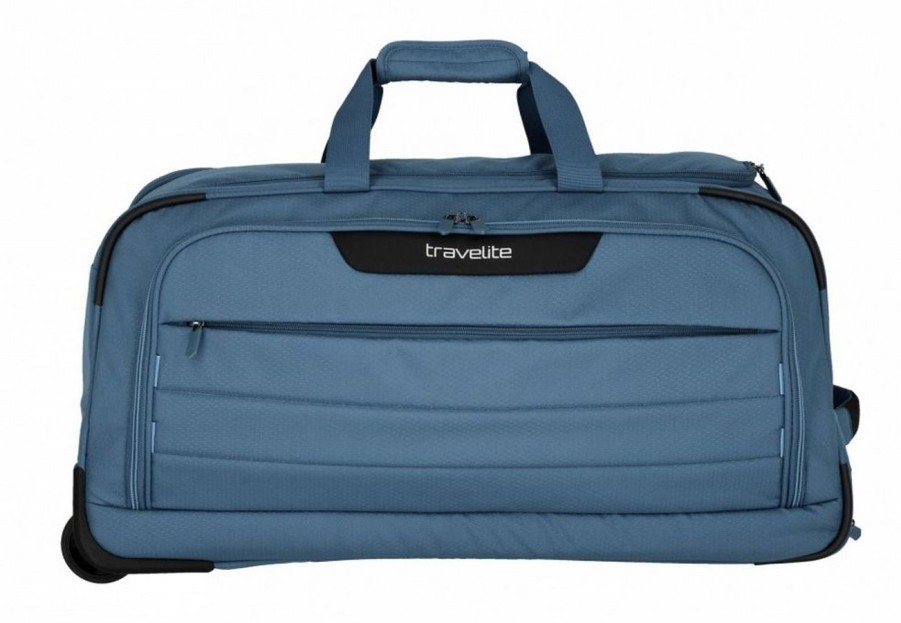 Valigie Travelite | Borsone Trolley Travelite Skaii 92601 Petrolio