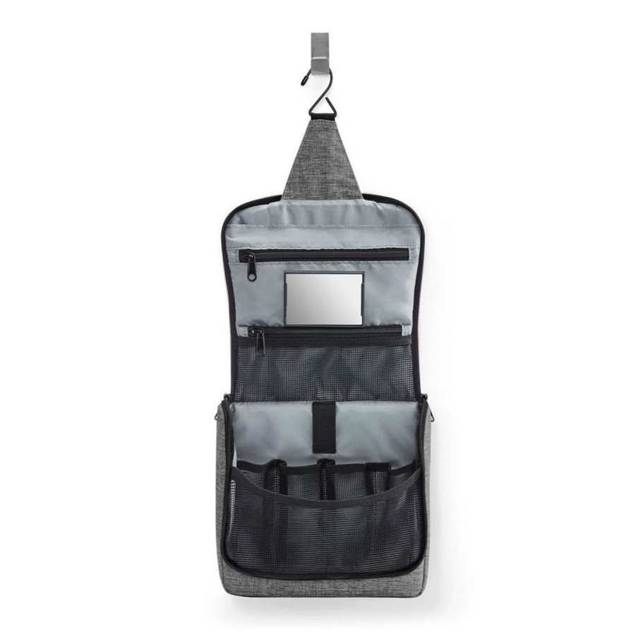 Valigie Reisenthel | Necessaire Reisenthel Toiletbag Twist Silver