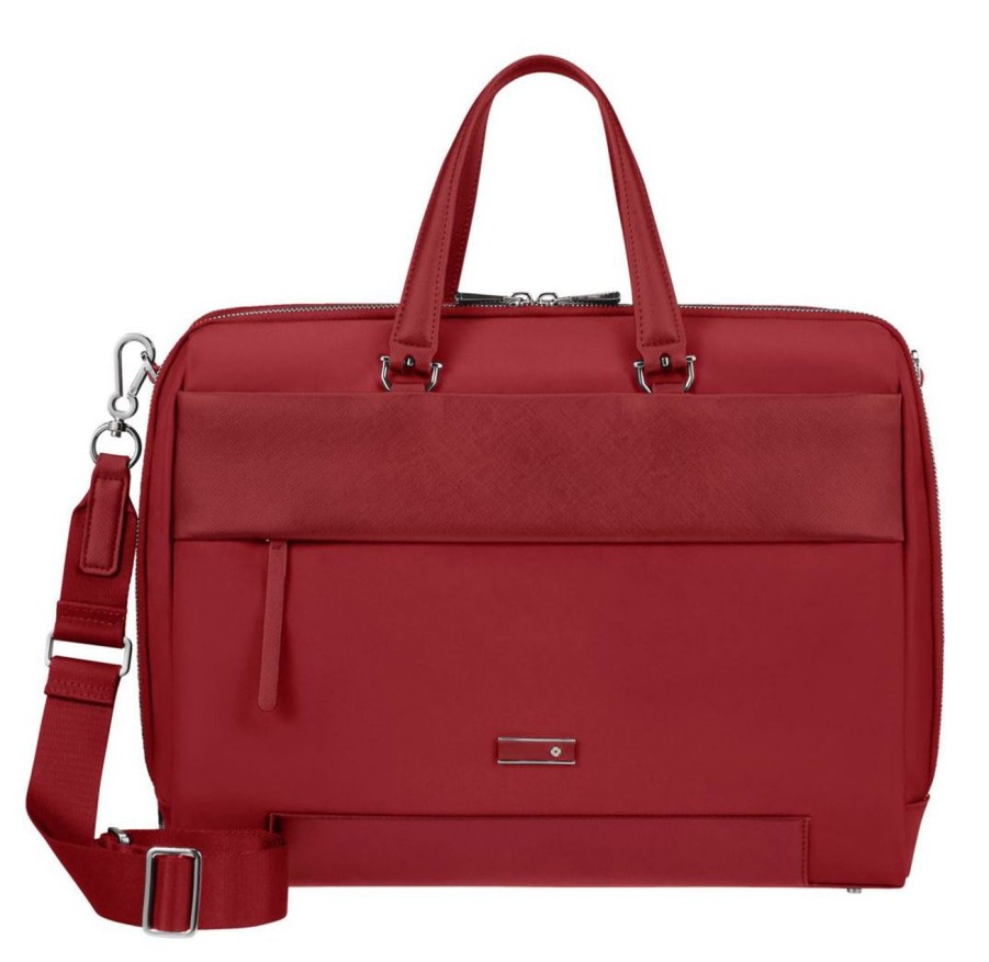 Borse Ufficio Samsonite | Borsa Lavoro Donna 15,6" Samsonite Zalia 3.0 Rossa Rosso