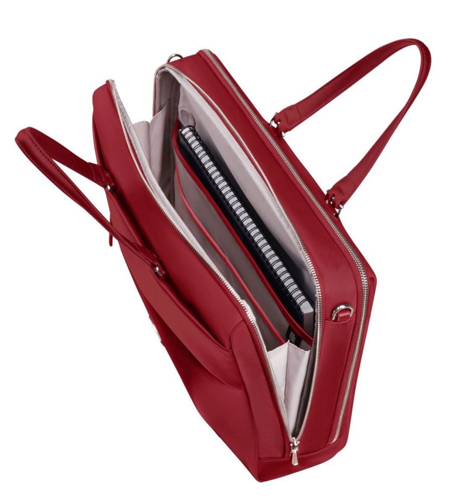 Borse Ufficio Samsonite | Borsa Lavoro Donna 15,6" Samsonite Zalia 3.0 Rossa Rosso