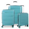 Valigie Roncato | Set 3 Trolley Espandibili Roncato R-Lite Turchese