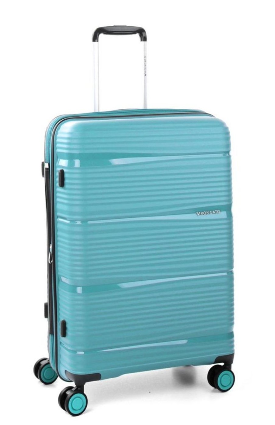 Valigie Roncato | Set 3 Trolley Espandibili Roncato R-Lite Turchese