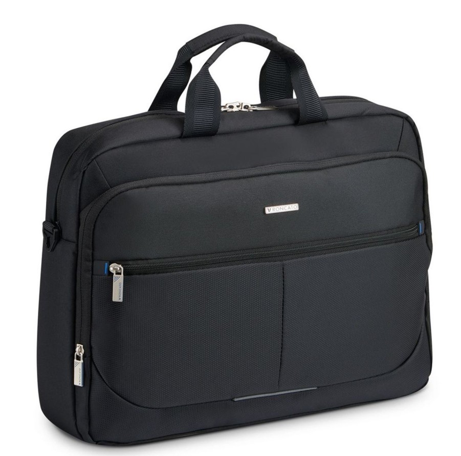 Borse Ufficio Roncato | Borsa Porta Pc 15,6" Roncato Easy Office 2.0 2722 Nera Nero