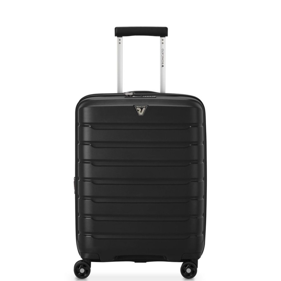 Valigie Roncato | Trolley Cabina Espandibile Roncato B-Flying 8183 Nero