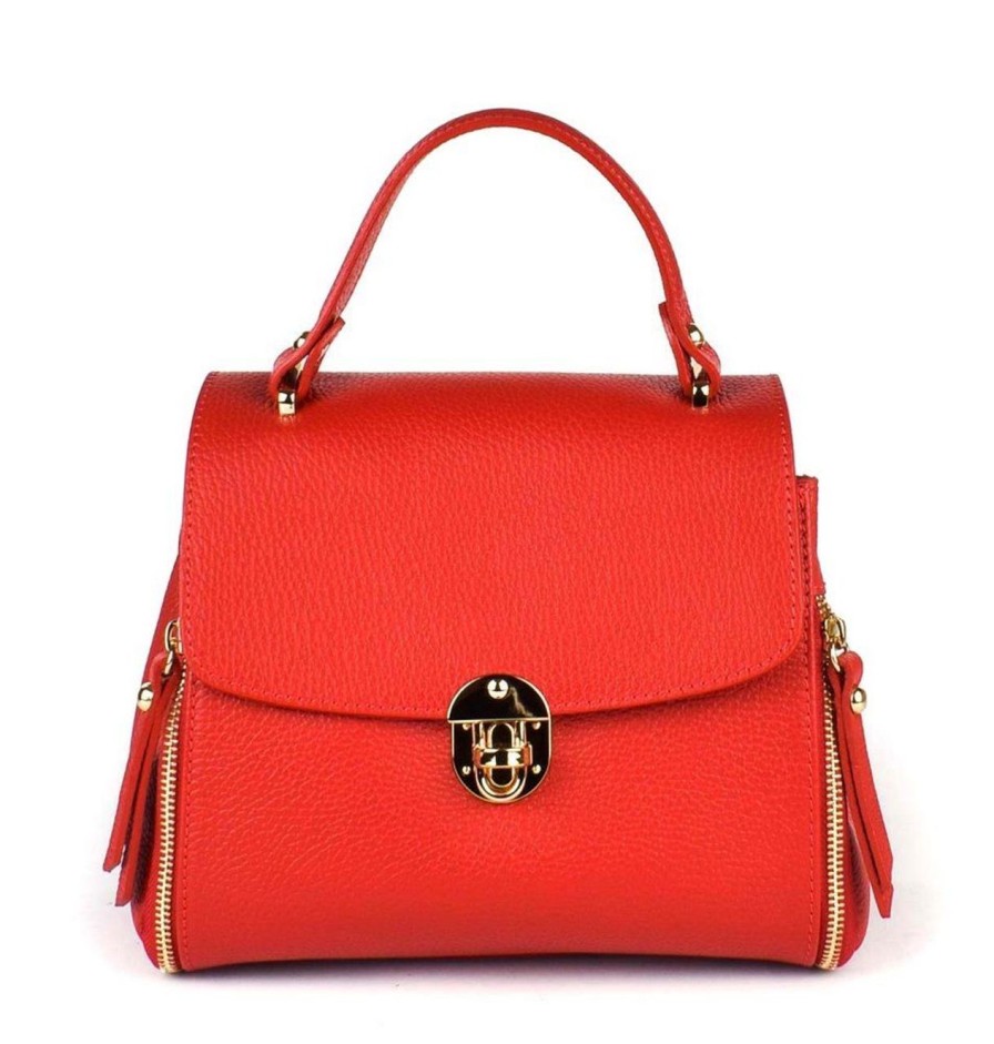 Borse Donna Pronto Moda | Borsa A Mano E Tracolla 20146 Rosso