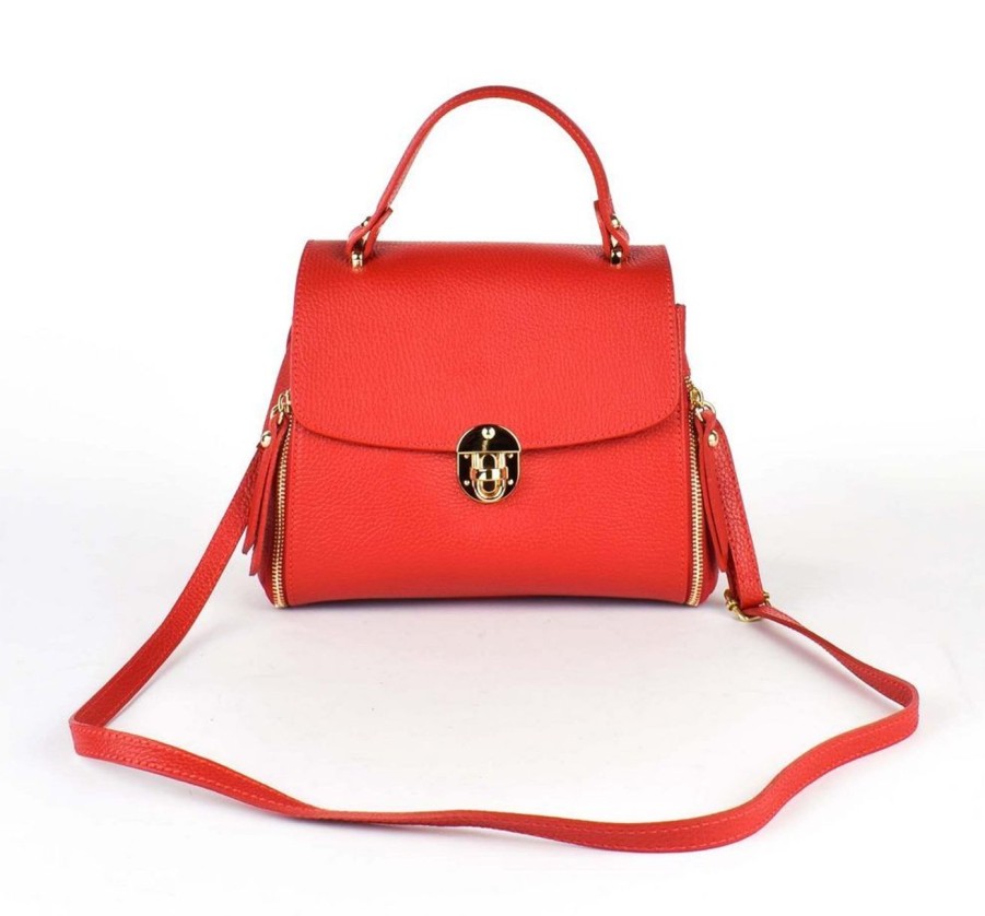 Borse Donna Pronto Moda | Borsa A Mano E Tracolla 20146 Rosso