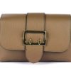 Borse Donna Pronto Moda | Borsa A Tracolla In Pelle 20161 Taupe