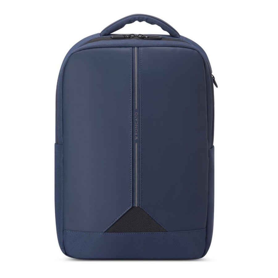 Borse Ufficio Roncato | Zaino Sottile Porta Pc 14" Roncato Clayton 2272 Blu