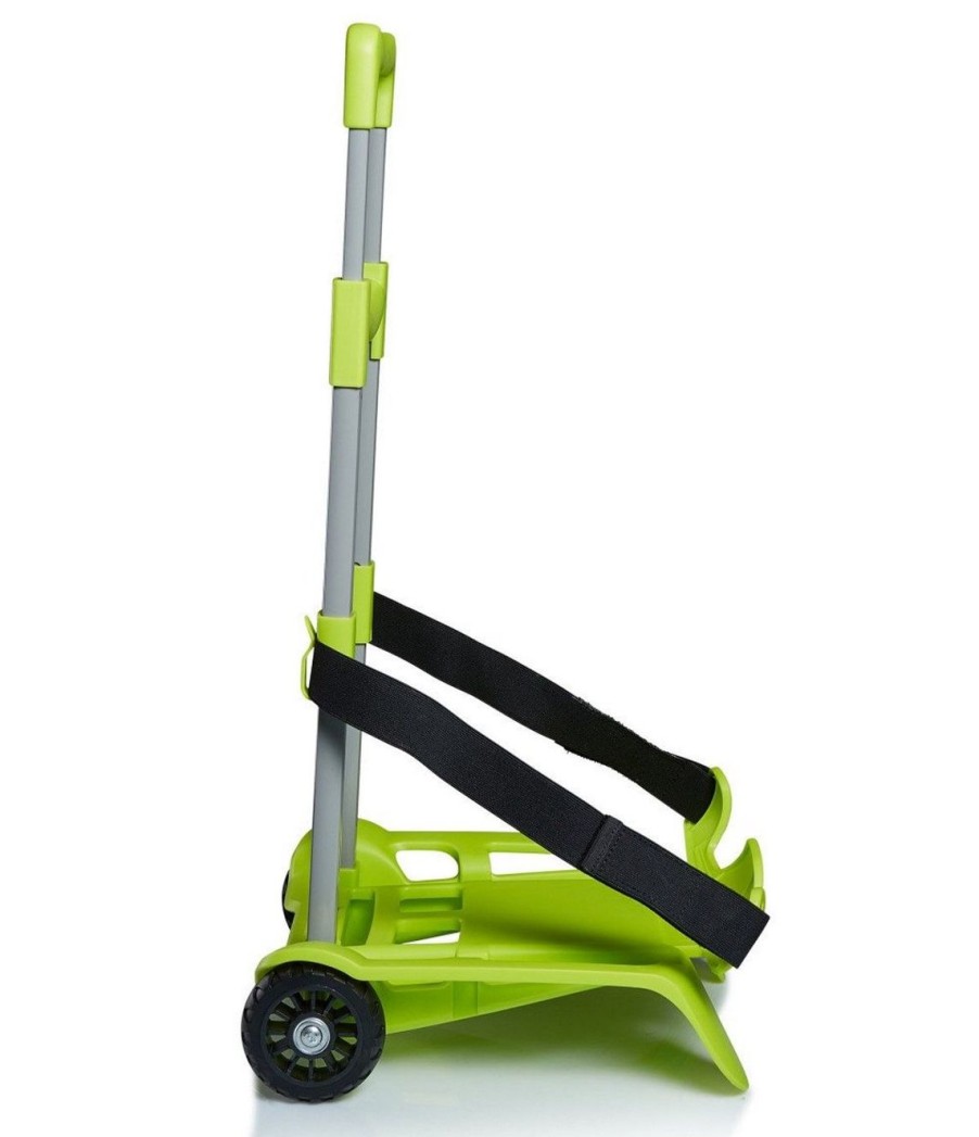 Zaini Seven | Carrello Trolley Per Zaino Scuola Seven Be Box Verde