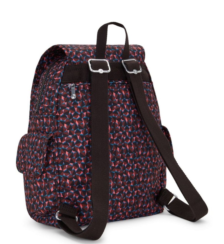 Borse Donna Kipling | Zaino Kipling City Pack S Happy Squares