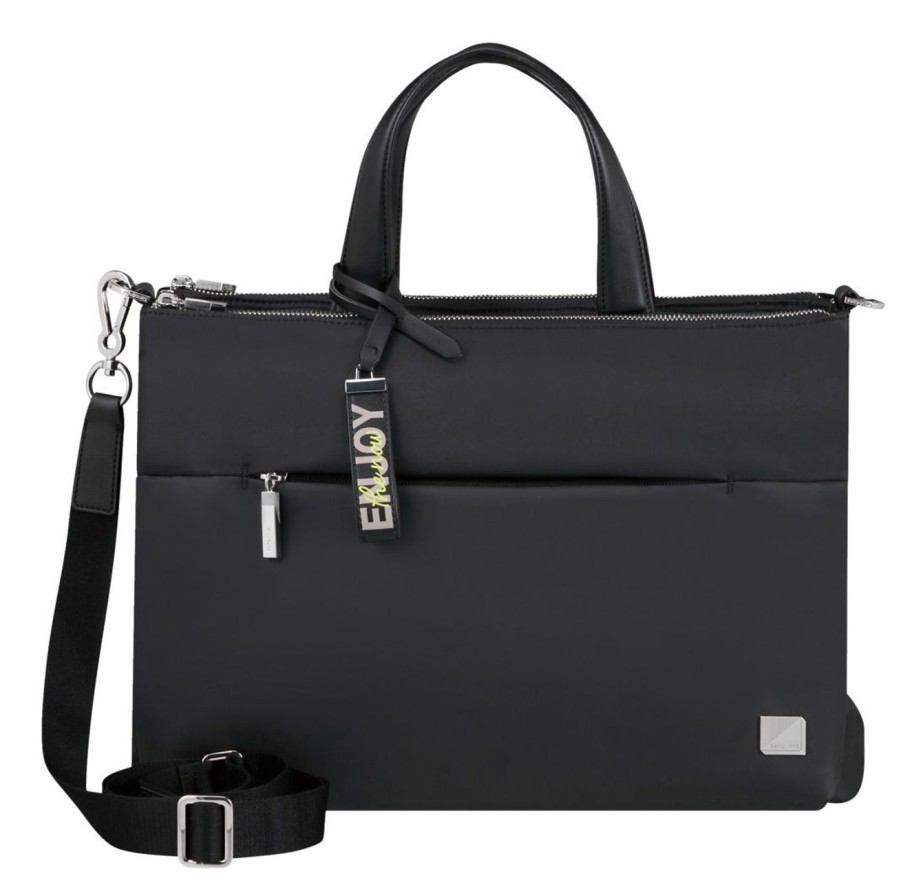 Borse Ufficio Samsonite | Borsa Lavoro Donna 14,1" Samsonite Workationist Nera Nero