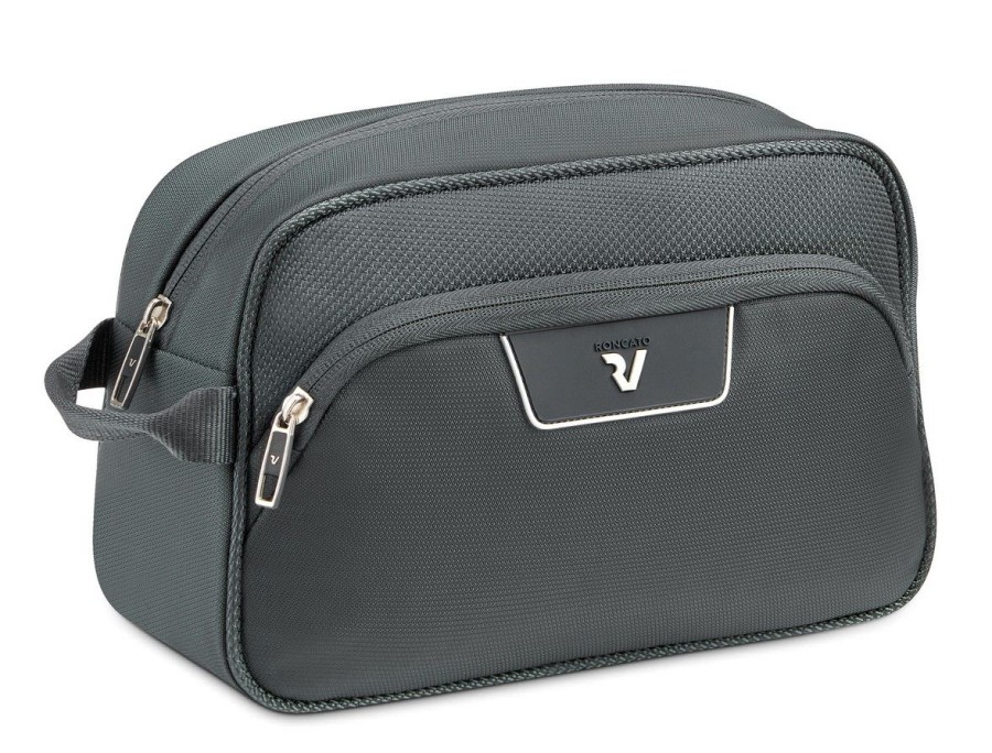 Valigie Roncato | Necessaire Busta Bagno Roncato Joy 6207 Antracite Anthracite