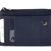 Pelletteria Roncato | Portadocumenti Piatto Con Zip Roncato Alaska 2415 Navy