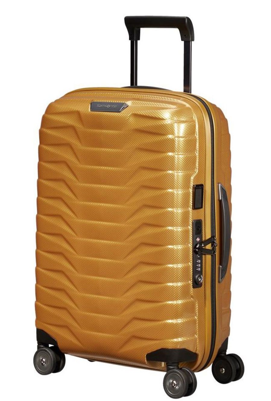 Valigie Samsonite | Trolley Cabina Samsonite Proxis Honey Gold