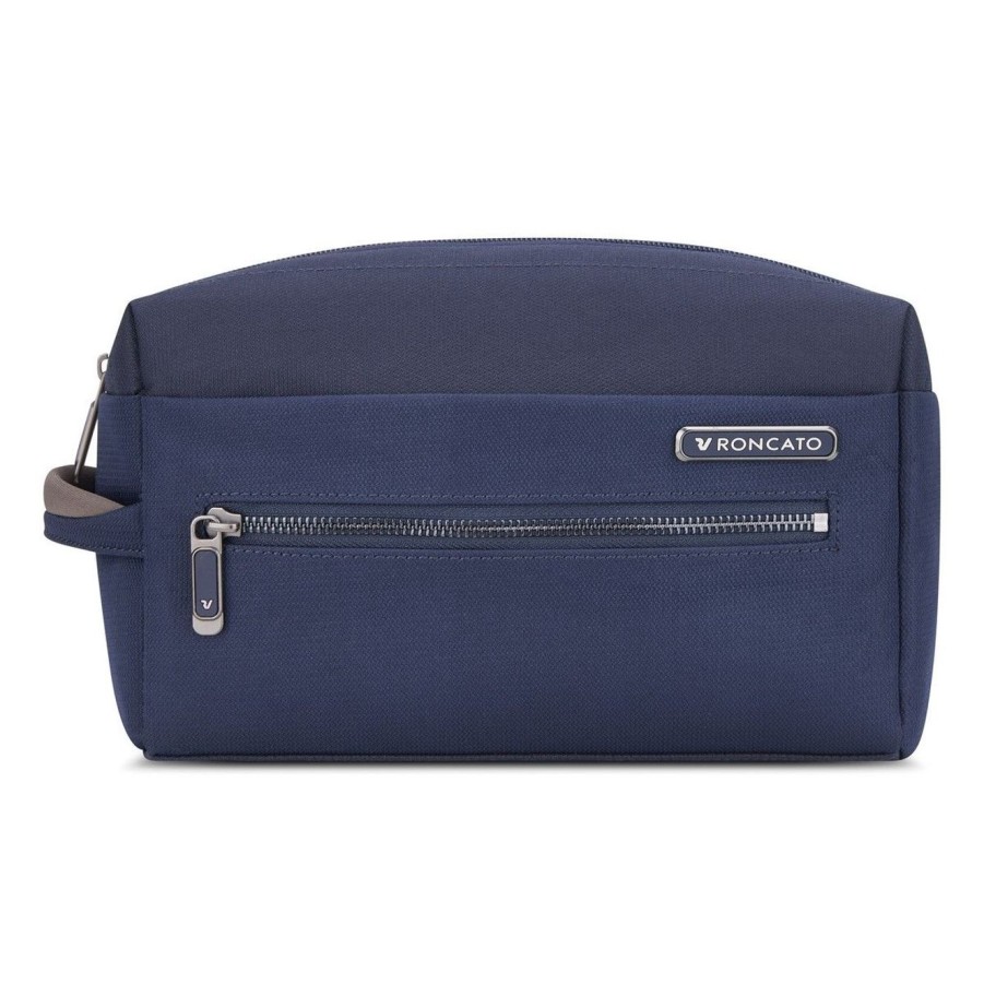 Valigie Roncato | Necessaire Busta Bagno Roncato Sidetrack 5267 Notte Blu