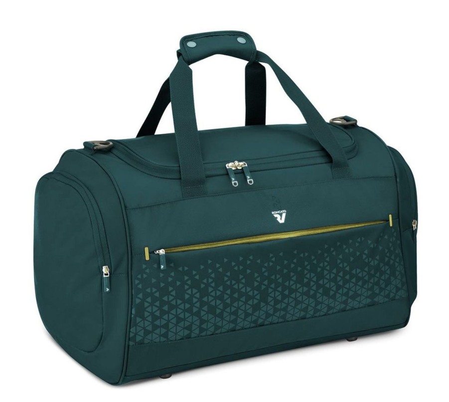 Valigie Roncato | Borsone Roncato Crosslite 4855 Verde Bottiglia