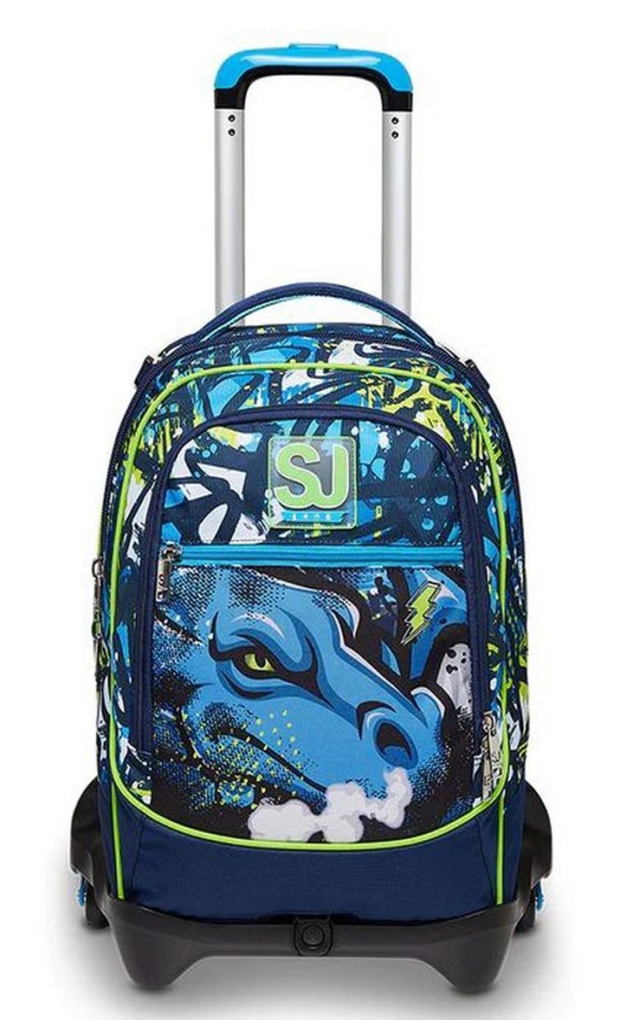 Zaini Sj Gang | Trolley Scuola Sj Jack 3 Ruote Draggy