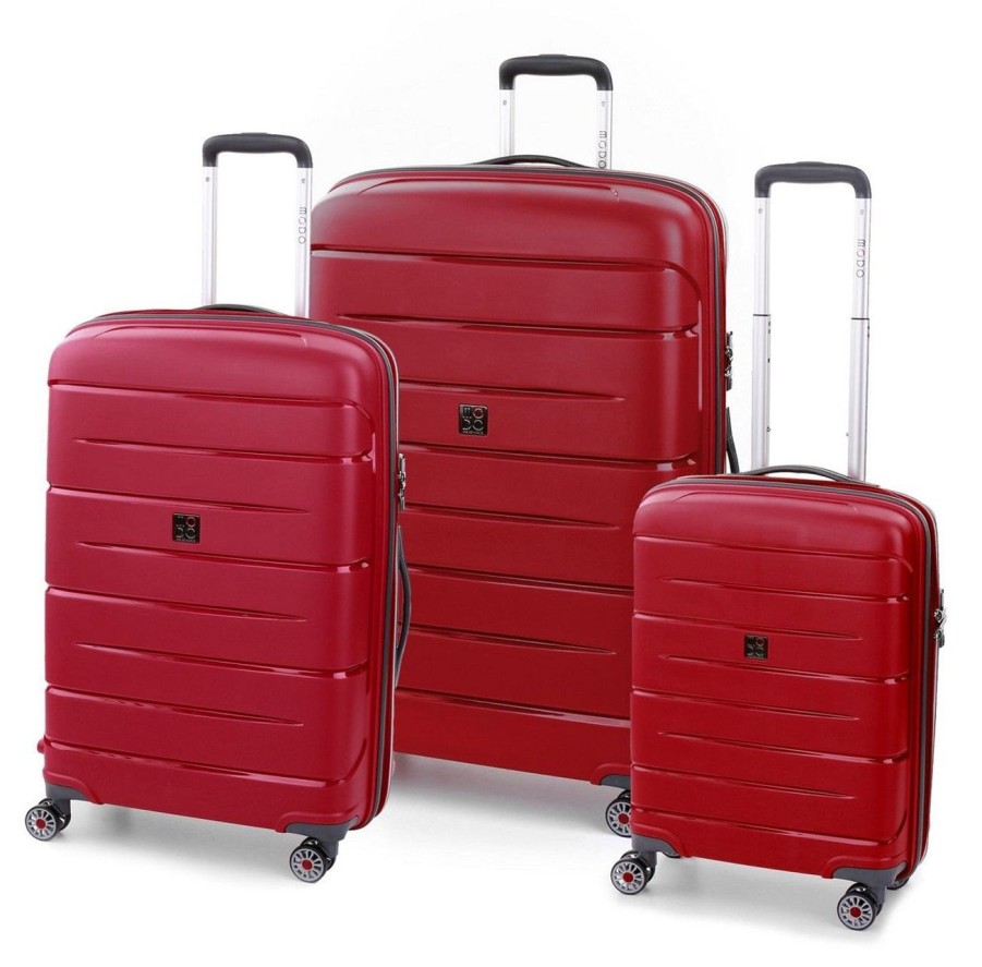 Valigie Modo by Roncato | Set 3 Trolley Modo By Roncato Starlight 2.0 Rosso