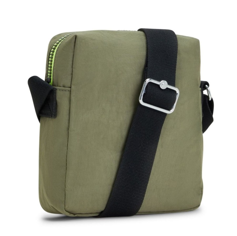 Borse Uomo Kipling | Borsa A Tracolla Kipling Chaz Strong Moss