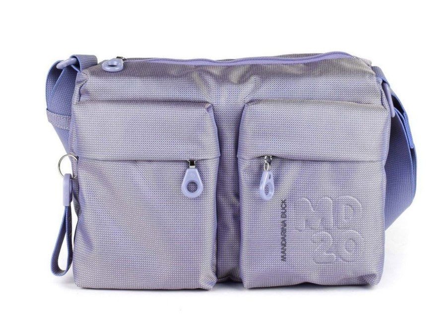 Borse Donna Mandarina Duck | Borsa A Tracolla Mandarina Duck Md20 Mtt5 Evening Haze