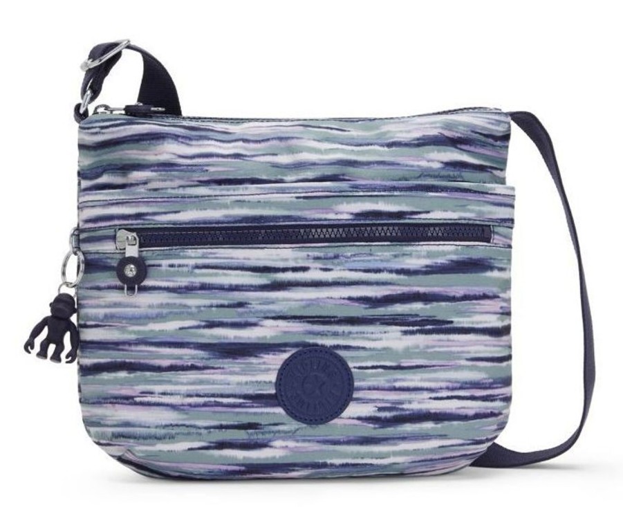 Borse Donna Kipling | Borsa Tracolla Kipling Arto Brush Stripes