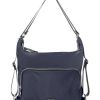 Borse Donna Roncato | Borsa A Spalla Zaino Roncato Portofino 1103 Navy