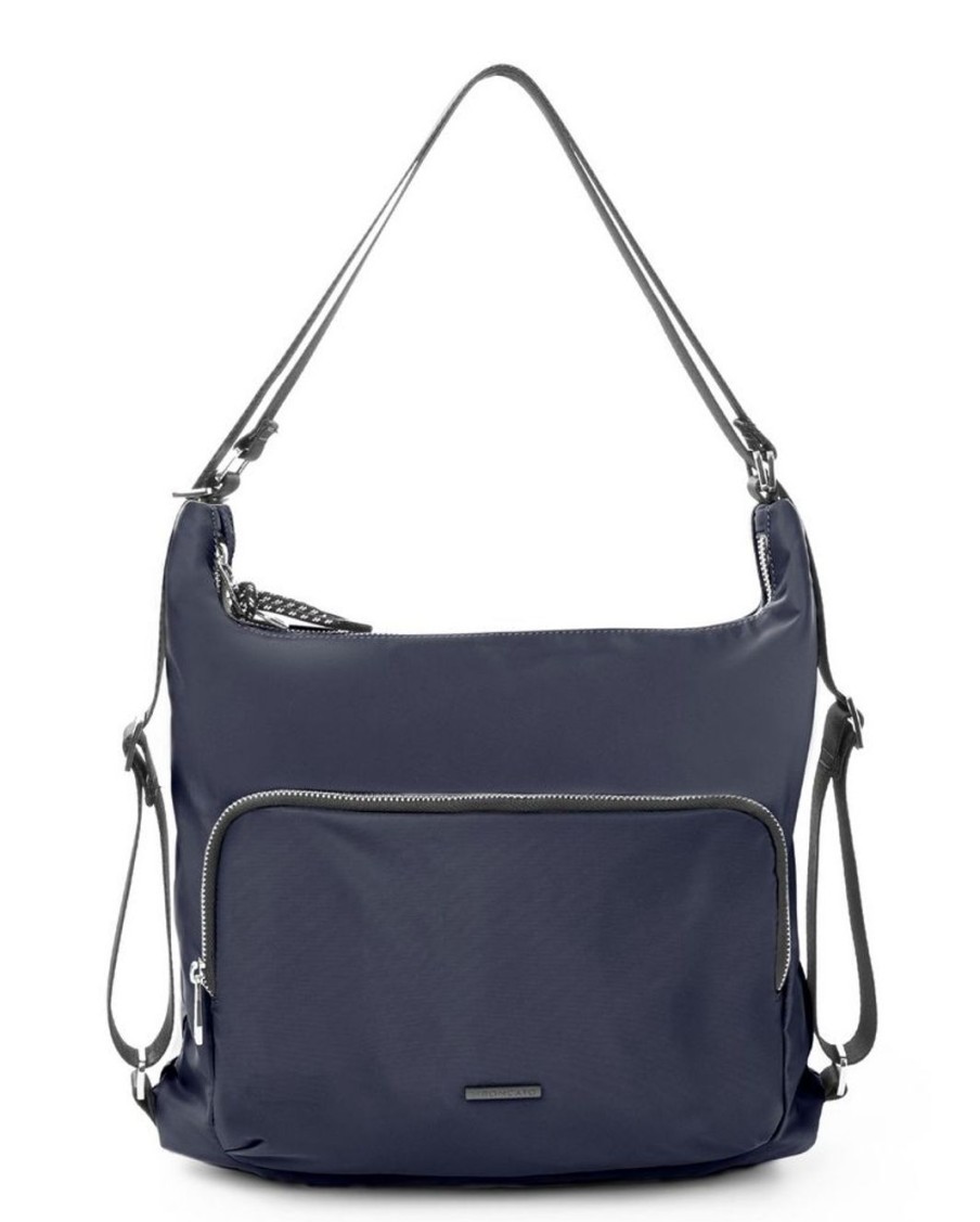 Borse Donna Roncato | Borsa A Spalla Zaino Roncato Portofino 1103 Navy