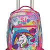 Zaini Sj Gang | Trolley Scuola Sj Jack 3 Ruote Magicflip Girl