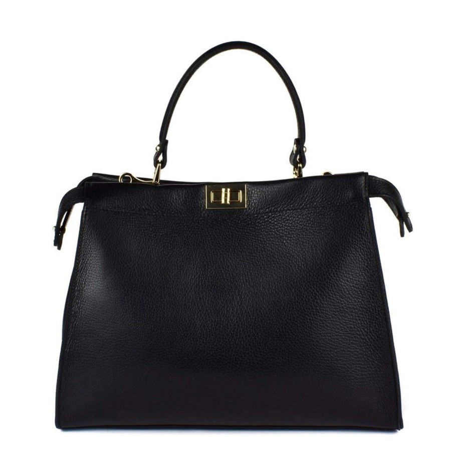 Borse Donna Pronto Moda | Borsa A Mano E Tracolla 20145 Nero