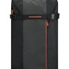 Valigie American Tourister | Trolley Grande American Tourister Urban Track Nero/Arancio