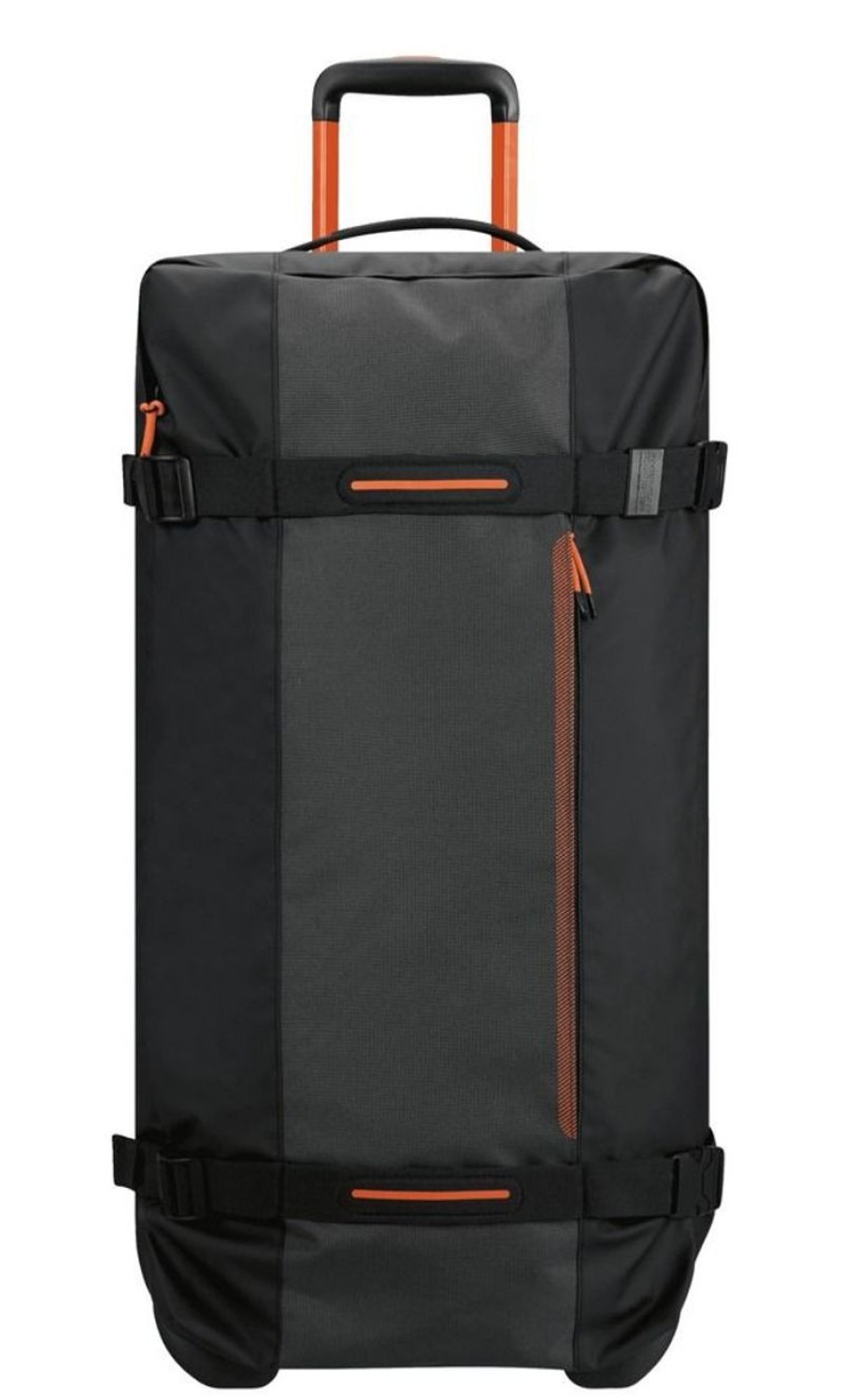 Valigie American Tourister | Trolley Grande American Tourister Urban Track Nero/Arancio