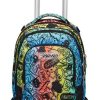 Zaini Seven | Trolley Scuola Seven Jack 3 Ruote Detach Fluo Stamp