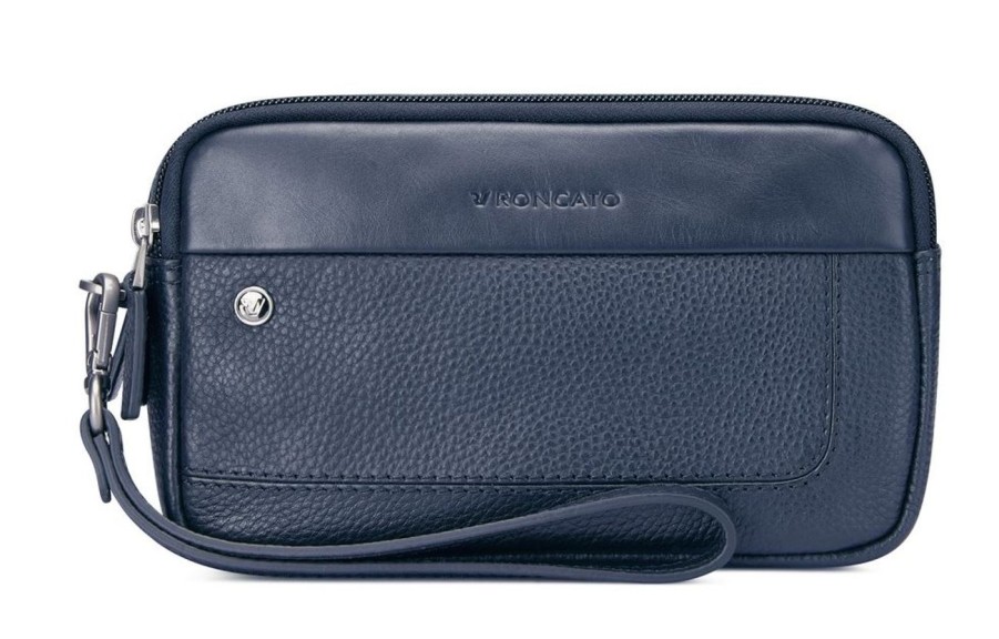 Borse Uomo Roncato | Borsa Uomo A Mano Roncato Alaska 2422 Navy