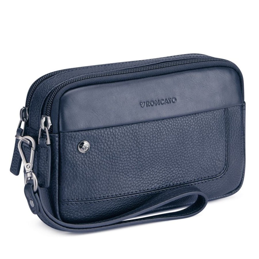 Borse Uomo Roncato | Borsa Uomo A Mano Roncato Alaska 2422 Navy