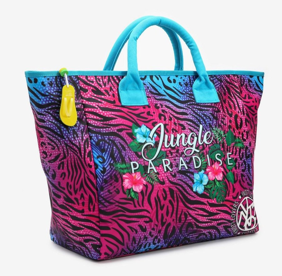 Borse Donna Ynot | Borsa Da Mare Ynot? Jungle Paradise 005 Aqua